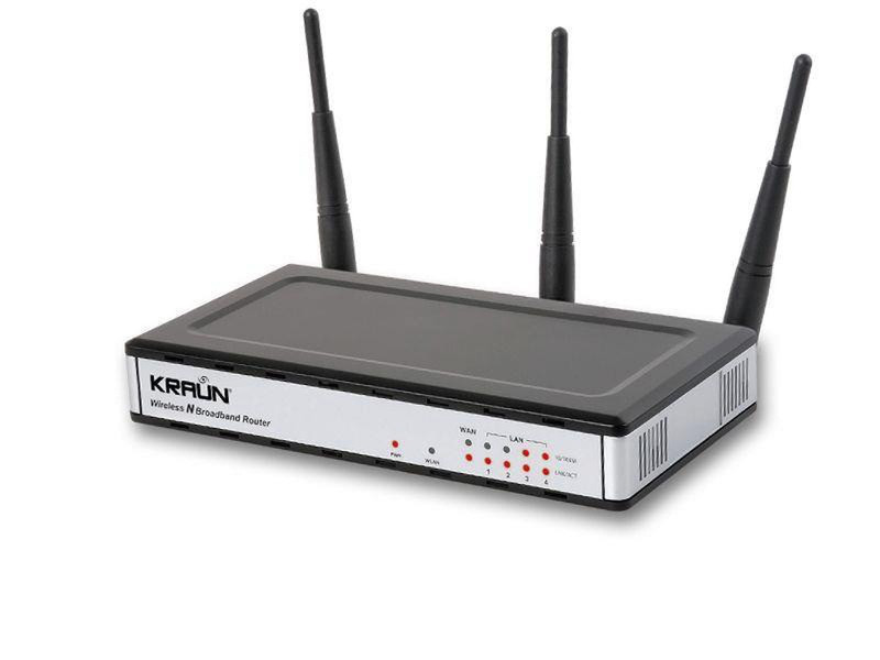 Kraun KR.RP Fast Ethernet Black, White