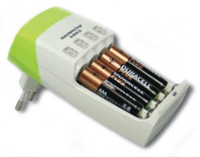 Mediacom Battery Charger Outdoor Grün, Weiß