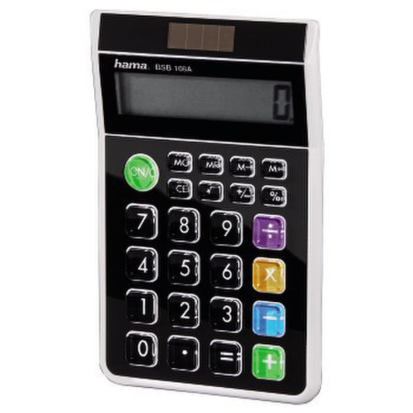 Hama Bureau BSP 108A Карман Display calculator Черный, Белый