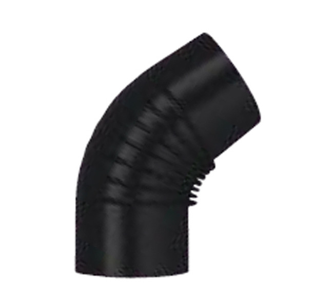 SAVE Fumisteria Classic NO1304 Elbow chimney pipe Black