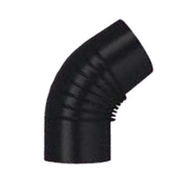 SAVE Fumisteria Classic NO1204 Elbow chimney pipe Black
