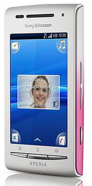 Sony Xperia X8 Pink,White