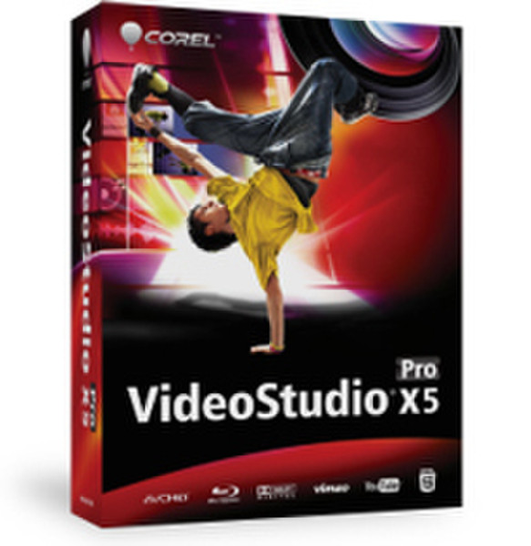 Corel VideoStudio Pro X5, x32, WIN, CD, ENG