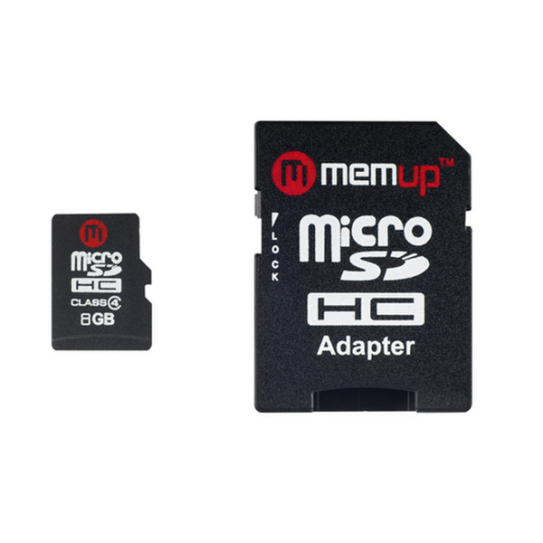 Memup 8GB MicroSDHC 8GB MicroSDHC memory card