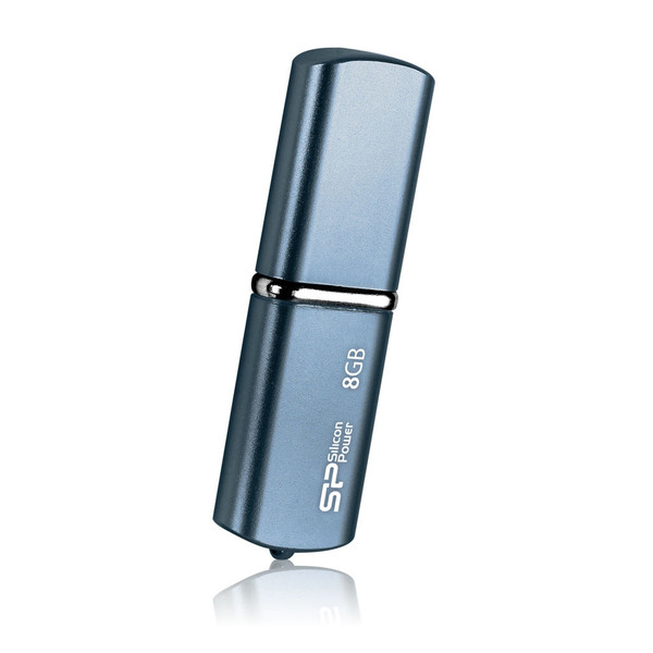 Silicon Power LuxMini 720 8GB 8GB USB 2.0 Typ A Blau USB-Stick