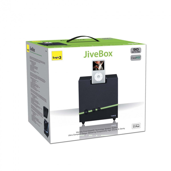 Logic3 JiveBox 2.1channels Black docking speaker