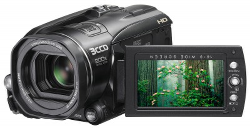 JVC GZ-HD3E 0.57MP CMOS Schwarz Camcorder