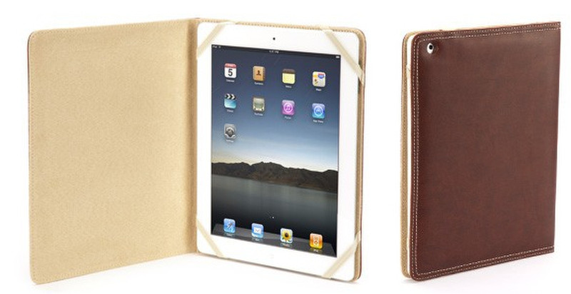 Griffin Passport Cover Brown