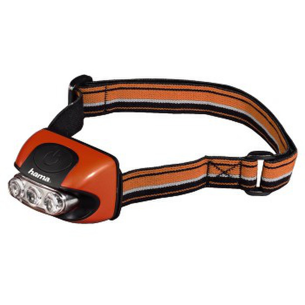 Hama Hl-30 Headband flashlight Black,Orange