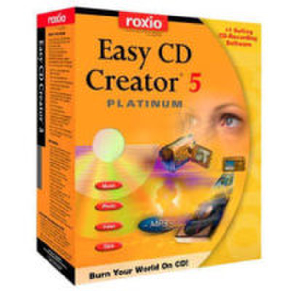 Roxio Easy CD-Creator Platinum 5 EN CD NT9x