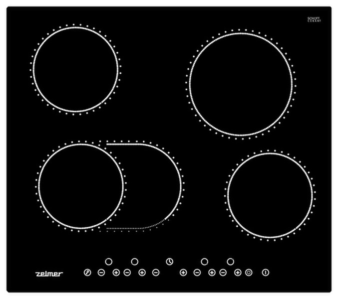 Zelmer ZPC 6026 UE built-in Induction Black