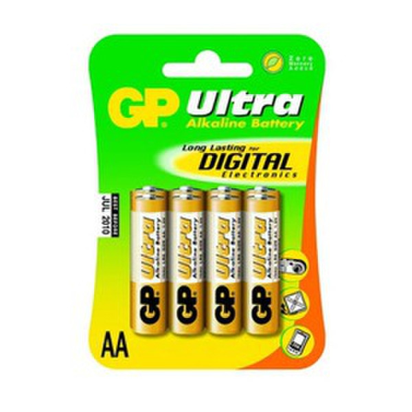 GP Batteries Ultra Alkaline AA Щелочной 1.5В