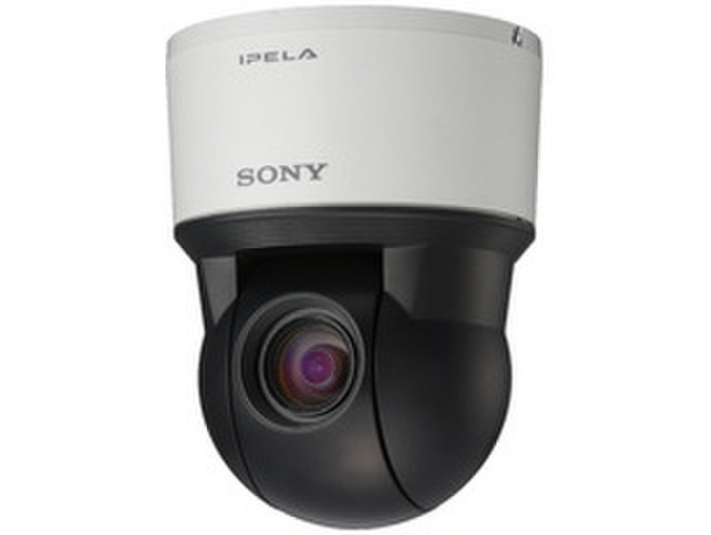 Sony SNC-ER521 В помещении и на открытом воздухе Dome Черный, Белый камера видеонаблюдения