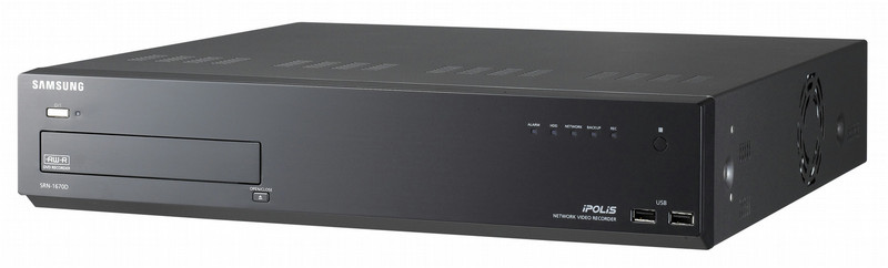 Samsung SRN-1670D 1TB Schwarz Digitaler Videorekorder (DVR)