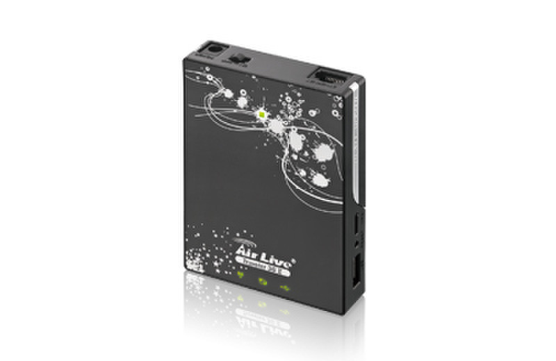 AirLive Traveler3G II Schnelles Ethernet Grau