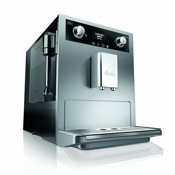 Melitta CAFFEO Gourmet freestanding Fully-auto Espresso machine 1.8L Silver