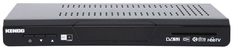 Kendo SAT 1260HD+ PVR Ethernet (RJ-45) Черный приставка для телевизора