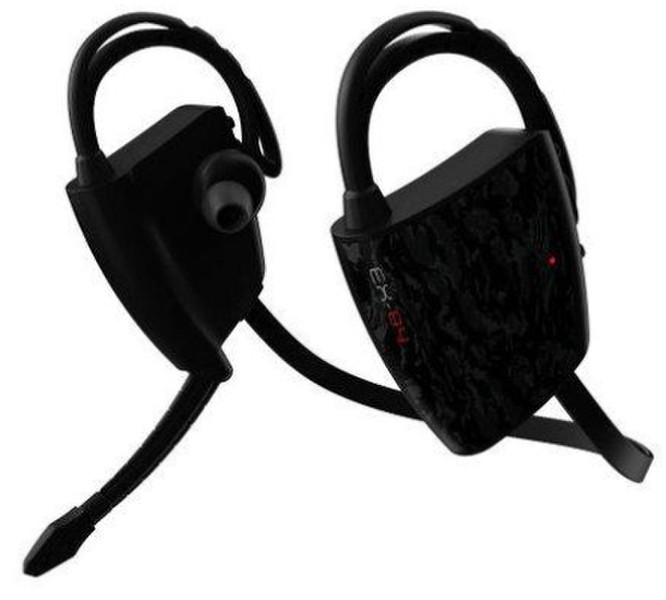 Gioteck EX-04 Binaural Ear-hook Black,Grey headset