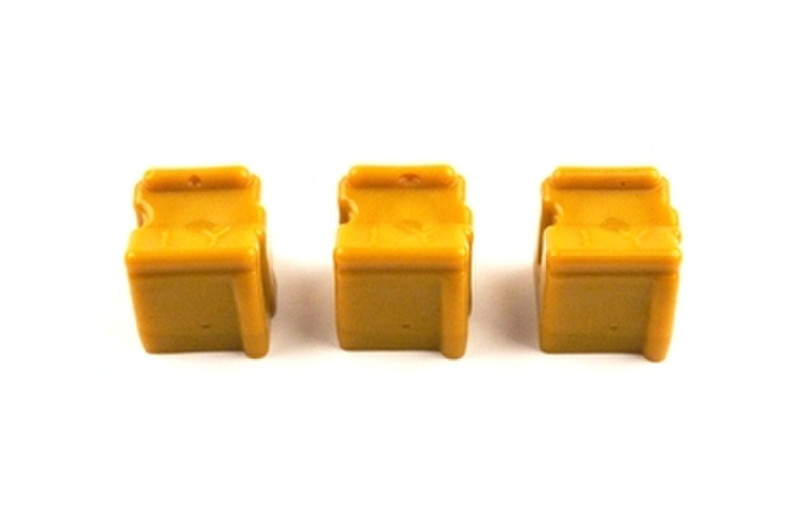 Rhinotek 3 yellow solid sticks 3400Seiten 3Stück(e) Tinten Colorstick