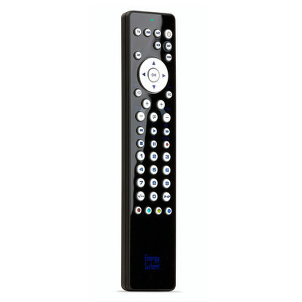 Energy Sistem Unniversal 3100 Basic IR Wireless press buttons Black remote control
