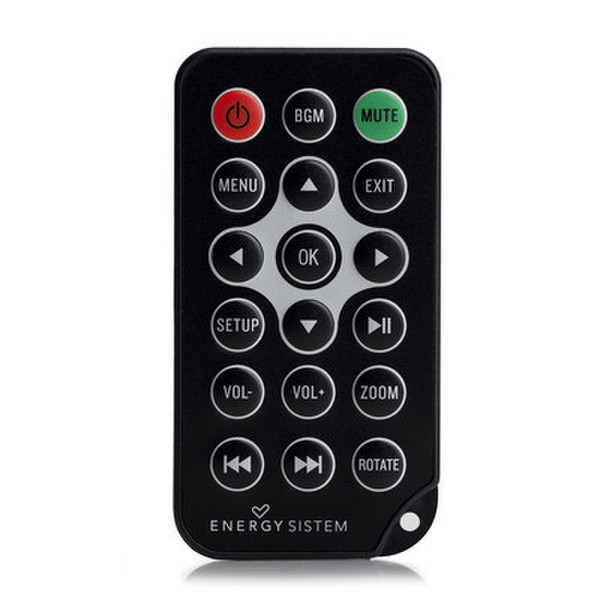 Energy Sistem 386161 press buttons Black remote control