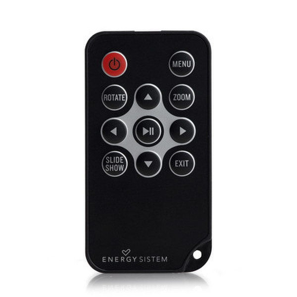 Energy Sistem 386147 press buttons Black remote control