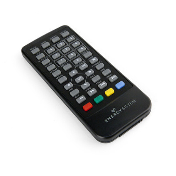 Energy Sistem RA-M3190 press buttons Black remote control