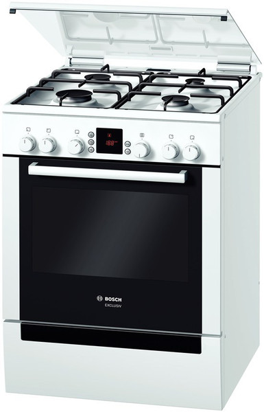 Bosch HGV745221 Freestanding Gas hob A White cooker