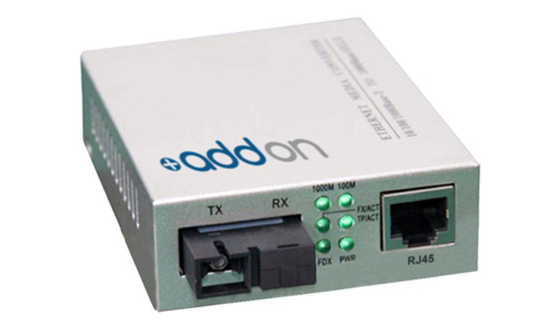 Add-On Computer Peripherals (ACP) 100BTX-100BXD 100Mbit/s 1310nm Grau Netzwerk Medienkonverter