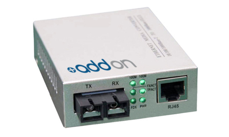 Add-On Computer Peripherals (ACP) 100BTX-100BLX 100Mbit/s 1310nm Grey network media converter