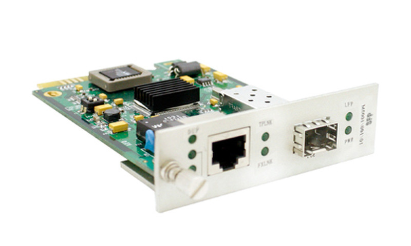 Add-On Computer Peripherals (ACP) AddOn - Network Upgrades Media Converter Card 1000BT-SFP w/ Open SFP S Eingebaut 1000Mbit/s Netzwerk Medienkonverter