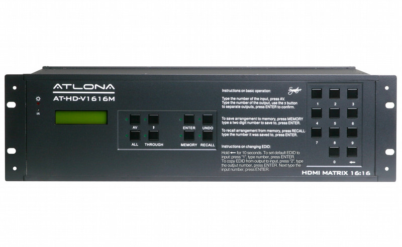 Atlona AT-HD-V1616M HDMI коммутатор видео сигналов