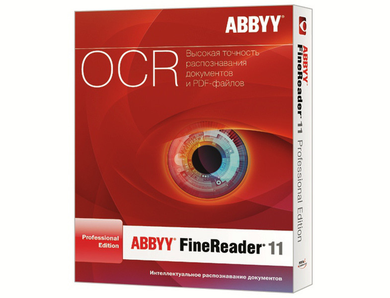 ABBYY FineReader 11 Professional Edition, UPG, Box