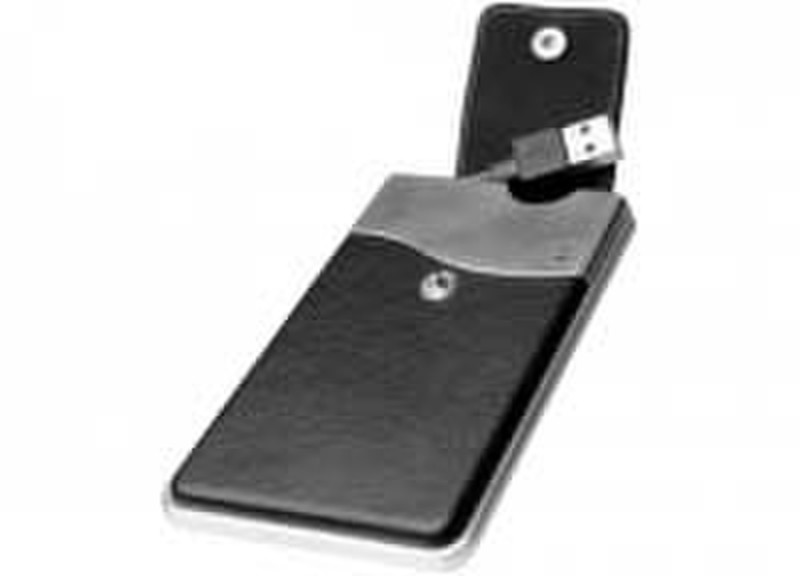 Nanopoint ICY BOX IB-281StU Питание через USB Черный, Cеребряный
