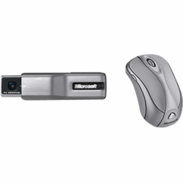 Microsoft Mobility Pack Laser Mouse 6000 & Lifecam NX-6000 2MP 640 x 480pixels Silver webcam