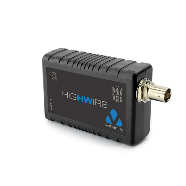 Veracity Highwire Внутренний 100Мбит/с Черный сетевой медиа конвертор