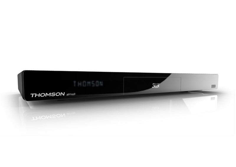 Thomson BDT100D, 3D Blu-ray disc player