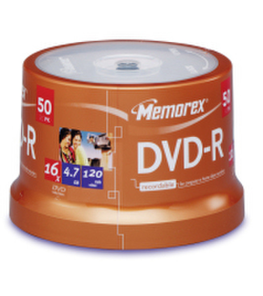 Imation 16x DVD-R 4.7GB 50 Pack Cakebox 4.7GB DVD-R 50pc(s)