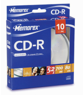 Imation CD-R 80 Cakebox 10 pack CD-R 700MB 10pc(s)