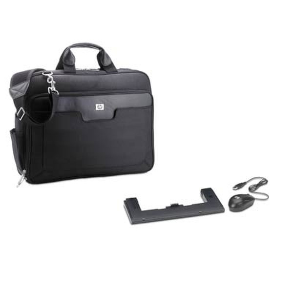 HP Universal Nylon Case with USB Optical Travel Mouse and Extended Life Battery