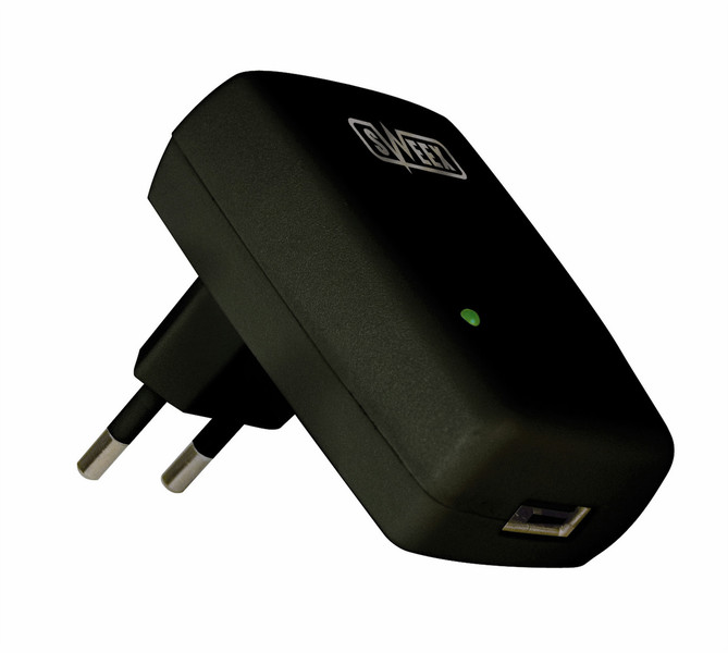 Sweex USB Charger Для помещений Черный зарядное для мобильных устройств
