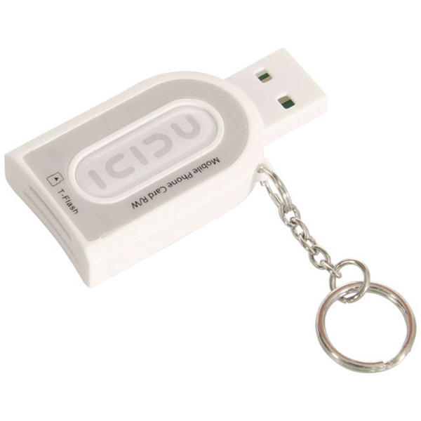 ICIDU SIM Card / Micro SD Reader Белый устройство для чтения карт флэш-памяти