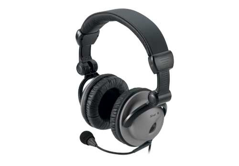Trust HS-2900 Binaural Black headset