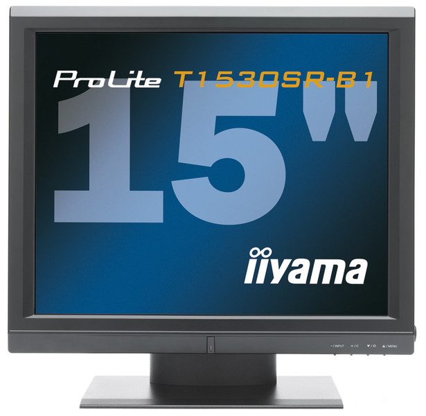 iiyama ProLite T1530SR-B1 15Zoll 1024 x 768Pixel Schwarz Touchscreen-Monitor