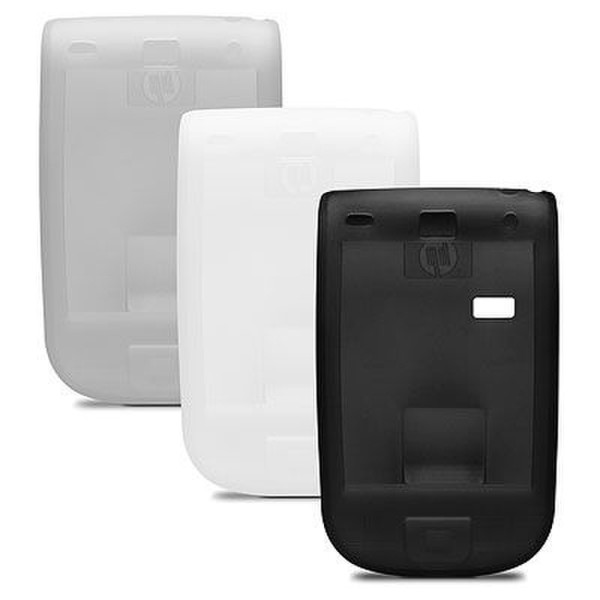 HP iPAQ 100 Skin-Fit Case Переносной компьютер Cover case Силиконовый Черный, Серый, Белый