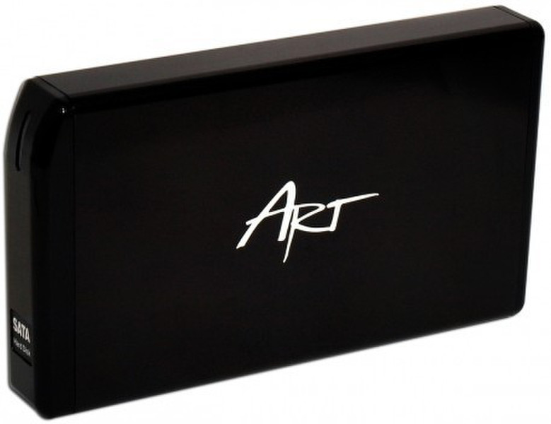 ART AOHDD-U-SATA-USB3 3.5Zoll Schwarz Speichergehäuse