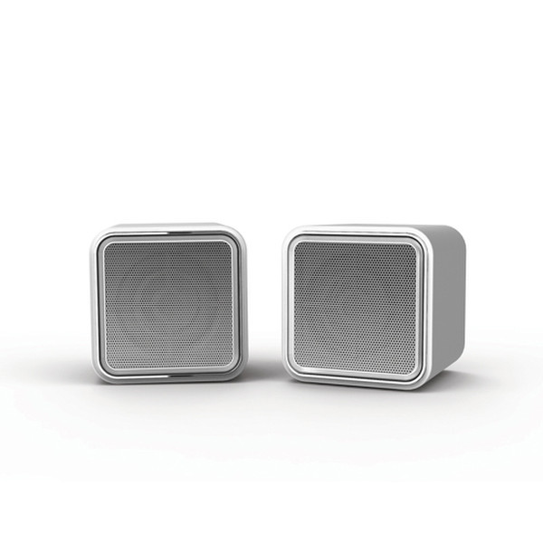 iLuv Sound Cubes Silber
