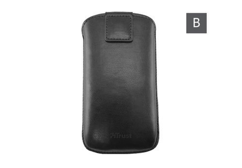 Trust Protective Sleeve for Smartphone 02 Pull case Черный