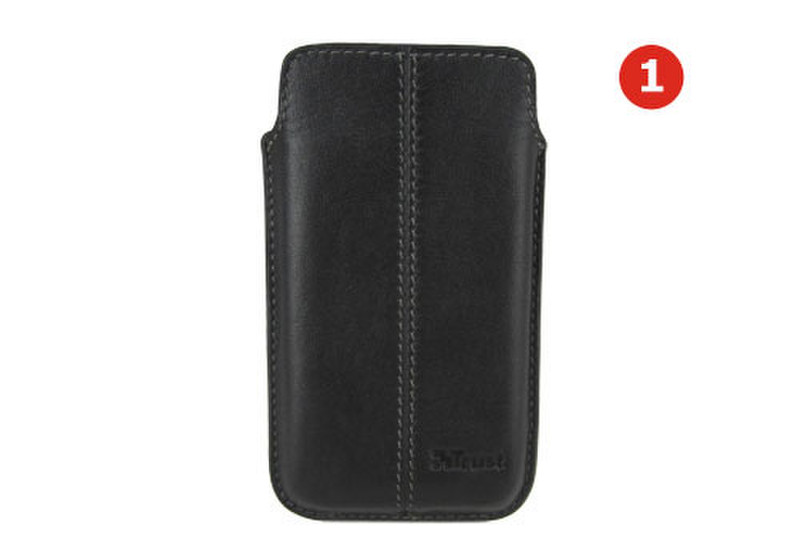 Trust Leather Protective Sleeve Sleeve case Черный