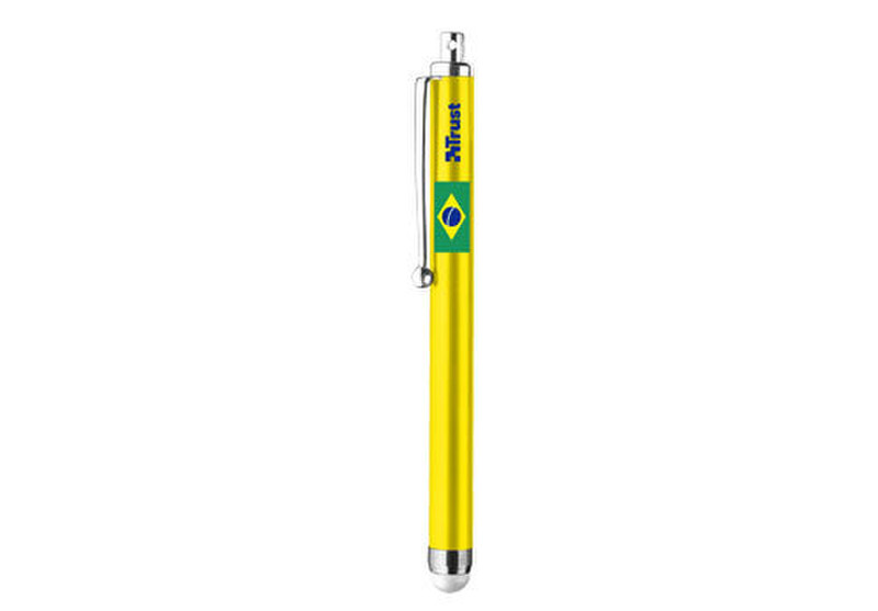 Trust Football edition - Brasil 12g Yellow stylus pen